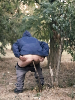 Cetriolo nel culo in pubblico, vegetal outdoor — foto 10/10