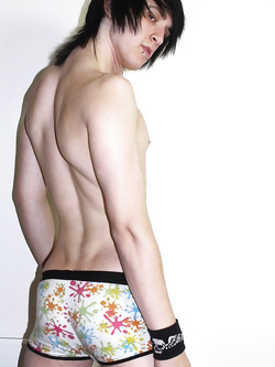 Collezione mutande bagnate – cazzi che escono dai boxer e sborrano — Twink — foto 48/96