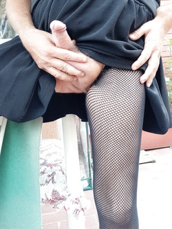 Passione calze a rete — Travestiti — foto 5/15